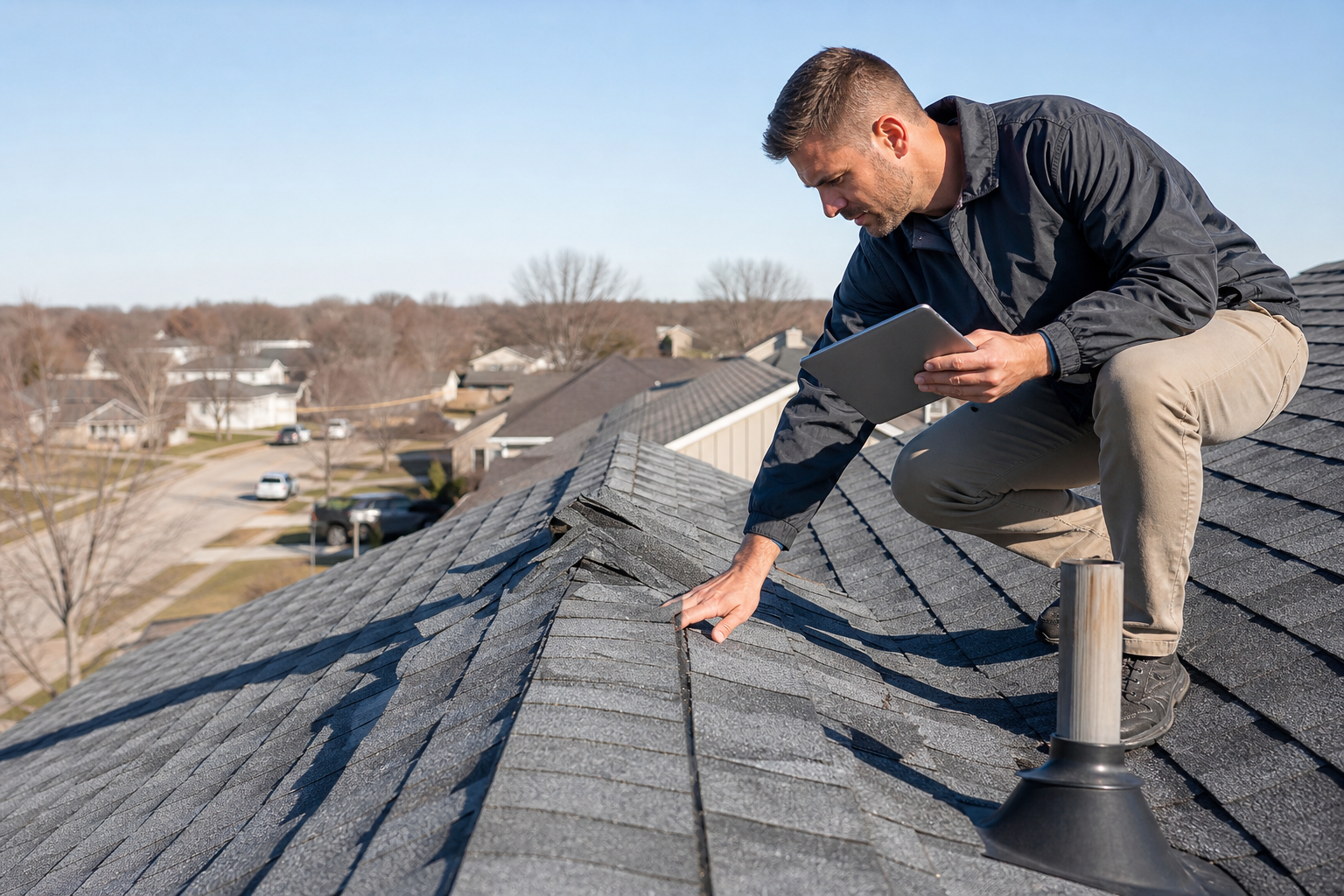 Roof inspections in Elgin